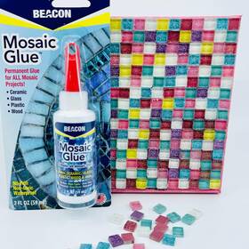 Mg2ozbbc12 Adhesives Mosaic Glue - Non-toxic And Water Resistant Ideal For All Tiles Surfaces 2-