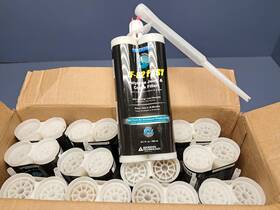 Jf-82 Adhesives Technology 758722401758 12 Tubes Tech Crackbond Fast Polyurea Joint And Crack Filler
