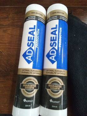 458-54 Adseal 2pk- Premium Quality Sealant Adhesive Black 850 Kb