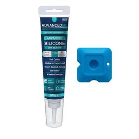 Advancedsil 060809470522 Silicone Caulk With Finishing Tool Waterproof Sealant For Bathroom