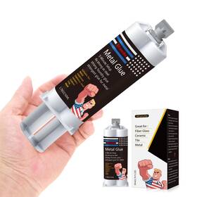 Af061 Afcancihe Heavy Duty Metal Repair Glue - Permanent Cold Weld Epoxy For Steel Iron Alu