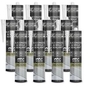 Ag530 Ag Adhesive Guru 684221541294 Siliconized Acrylic Sealant 12x10.5 Fl Oz Waterproof P