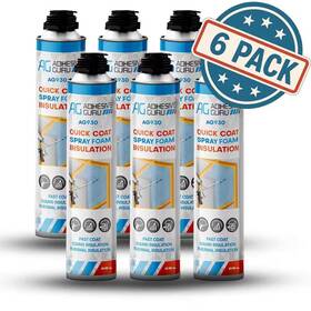 Ag Adhesive Guru 744759963345 Ag930 32.8 Oz. Insulation Spray Foam Sealant Thermal And Sound Self