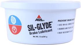 Ags 445051511557 Sil-glyde 12 Oz Tub Silicone Based Brake Assembly Lubricant For Eliminating Disc