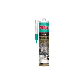 100s Akfix 699396078797 Rtv 100% Silicone Caulk Clear 1x10.1 Fl.oz. - Sanitary Applications W