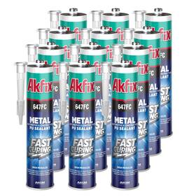 647fc Akfix 699396083609 Metal Roof Polyurethane Sealant - Fast Cure Construction And Auto