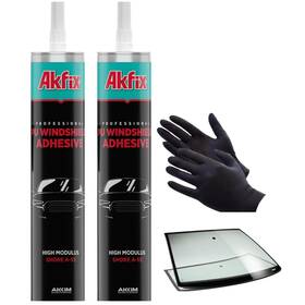 A-windshield-se101-p Akfix Urethane Windshield Adhesive Black 2x10.1 Fl.oz. - Fast Curing