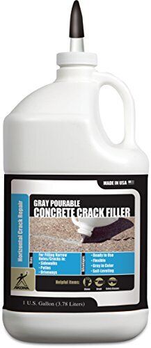 Akona 010534013513 Pourable Gray Concrete Crack Filler - Light Liquid Cement
