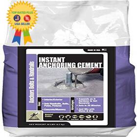 102645 Akona Instant Anchoring Cement - Quick Setting Powder Set Railings Bolts
