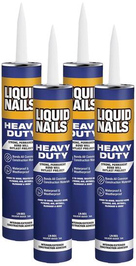 Ln901 Akzo Nobel-macco 10 Oz Heavy Duty Construction Adhesive Pack Of 4