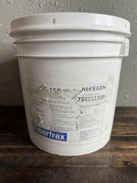 Qf-150 Alkegen Fiberfrax Coating Cement 1 Gallon High Temp Refractory Insulation