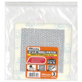Wp4-3 Allway Bagged And Labelled Drywall Patch 4 X Inch Pack Of 10