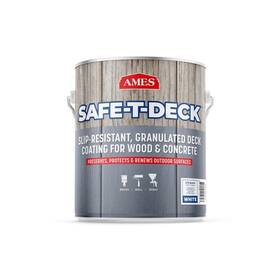 Sd1wht Ames Safe-t-deck 1 Gal. White Slip Resistant Waterproof Deck Coating