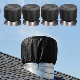 Amylove-kashu785hgjhdf Amylove 4 Pack Wind Turbine Roof Vent Cover 20 Inch X Ventilator Attic