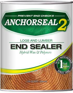 Anchorseal 2 094922565808 Log And Lumber End Grain Sealer - Prevents Up To 90% Of Checks Drying Spli