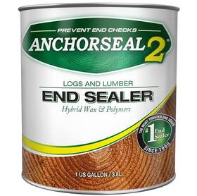 H2qtclearg Anchorseal 2 Log & Lumber And End Grain Sealer - Prevents Up To 90% Of Checks