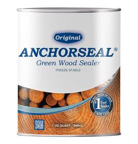 Anchorseal 721706165892 Classic Log And Lumber End Sealer - Water Based Wax Emulsion Prevents Up To 90