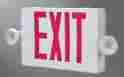 Apfc7r All-pro Emergency Combo Unit White Housing Led-exit 2 Led Light 080083566556