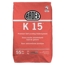 Ardex 709850804065 K 15 Premium Self-leveling Underlayment 55 Lbs 25 Kg Bag
