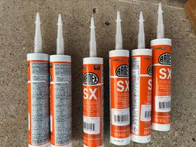 16984 Ardex Sx Lot Of 6 Silicone Sealer Charcoal Dust