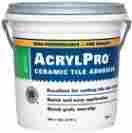 Arl40001-2 Custom Building 1gal White Acrylpro Ceramic Tile Adhesive 010186014173