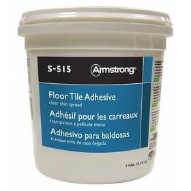 Fp00515408 Armstrong Tile Adhesive Strong Series Cream 1 Gal Pail 4 Pk