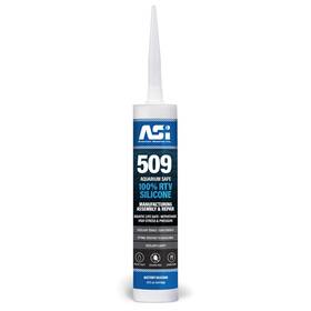 35133524 Asi Black Aquarium Silicone Sealant - 10.2 Fluid Oz Cartridge