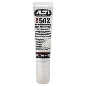 Asi 645360707062 Silicone Sealant 100% Rtv - 2.8 Oz Squeeze Tube -clear