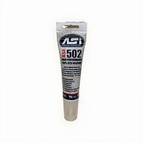 Asi 742033672471 502 White Food Grade 100% Rtv Silicone Sealant - 2.8 Oz Squeeze Tube 2 Pk