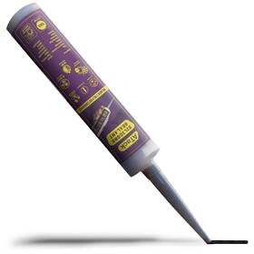 Assb101sp Atack Black Silicone Sealant Caulk 10.1 Oz 100% Caulking Waterproof