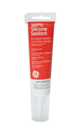 Auctionfuel 028756956648 Ge 2.8 Oz. Translucent Silicone Sealant