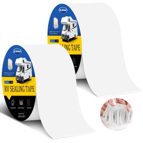 4inb02 Autosel Rv Roof Tape White Sealant 4 Inch X 50ft Flex Seal Waterproof T
