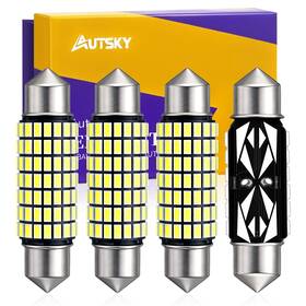 Autsky Aut-10012 578 Led Bulb White For Interior Dome Map Vanity Mirror Sun Visor Lights 211-
