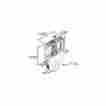 B-617 Unbranded Generic 1 Steel Ball Bearing Sliding Screen Door Bottom Roller For Columbia Doors 049793006172