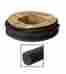 B0cbr118c C.r Laurence Black 1-1 8 Open Cell Backer Rod 100 Foot Roll