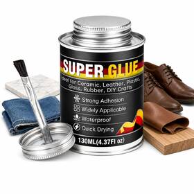 Cjjs-2h Balldanlu Super Glue All Purpose With Built-in Brush Applicator 130ml Quic