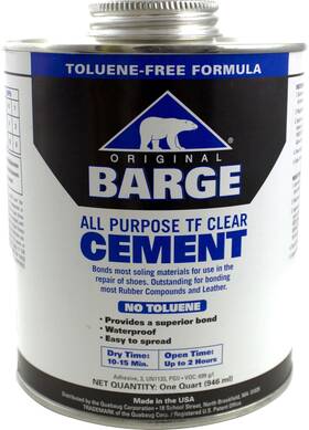 060199 Barge Toluene Free All-purpose Clear Cement 32 Ounces