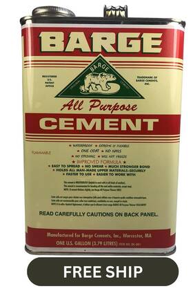 Barge Dc-001 All Purpose Cement Glue 1 Gallon Original Formula Adhesive