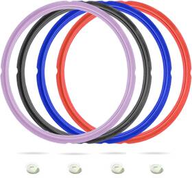 Ziheilanhong6qt Beaquoei 4 Pack 6 Quart Silicone Sealing Ring For Instapot Replacement Gasket Seal
