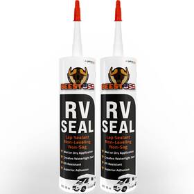 Beest 810148641740 Rv Roof Sealant Non-leveling - 2 Pack Lap For Windows Sk