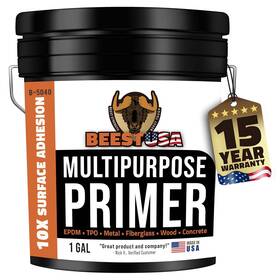 B-5040 Beest Multi-purpose Primer - Gray 1 Gallon Covers Up To 250 Sq Ft Liquid