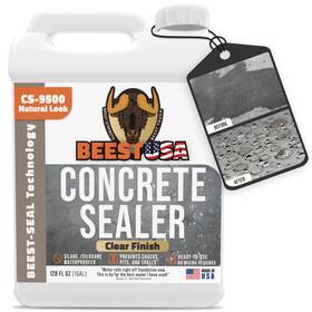 B-5312 Beest Concrete Sealer - 9500 Ready To Use 1 Gallon Covers Up 150-400 Sq Ft S Inch