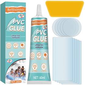 Pvcjs-04 Bellisinno Air Mattress Patch Kit Waterproof Pvc Glue Inflatable Repair For