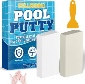 Ycnzab-01 Bellisinno Epoxy Putty 17.6 Oz. Pool Underwater Or Above Fast Repair Fix Leaks Cr
