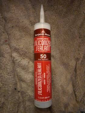 Benjamin Moore 023906415617 Silicone Sealant - 10.1 Oz Clear Interior/exterior