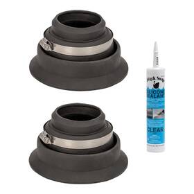 Bennington 724751508423 Bennigton Roof Collar Repair Boot 2 Pack With Sealant Vent Flashing - Fits