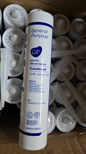 Bioseal 195893030934 25 Tubes Silicone Caulk Sealant General Purpose 10.1oz Translucent