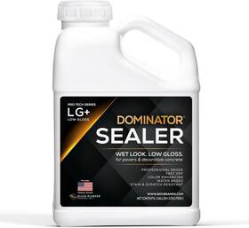 Plg01g Black Diamond Coatings Inc. 1 Gal. Clear Acrylic Sealer - Low Gloss Paver For Concrete And Decor
