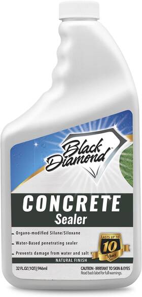 Black Diamond Stoneworks 445044443483 Concrete Sealer Clear Penetrating Waterproofing Spray The Best Sealant To Seal