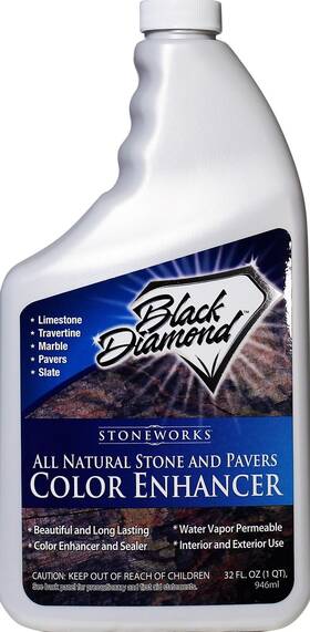 Black Diamond Stoneworks 679773012086 Color Enhancer Sealer For All-natural Stone And Pavers. Marble Travertine L